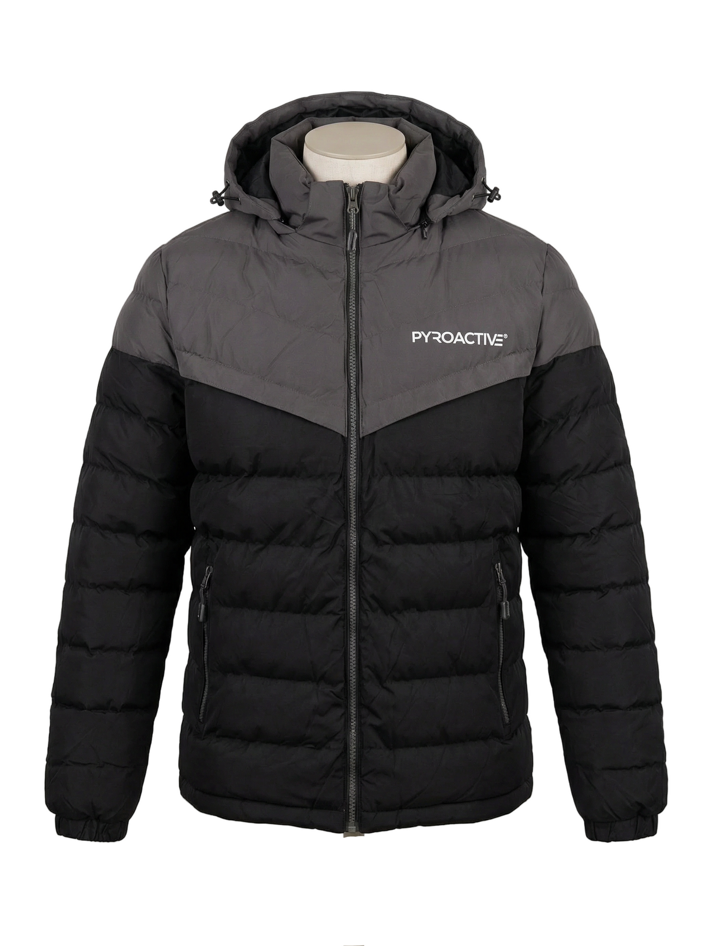 Men’s Reversible Winter Jacket 2-in-1 Waterproof Windproof Coat