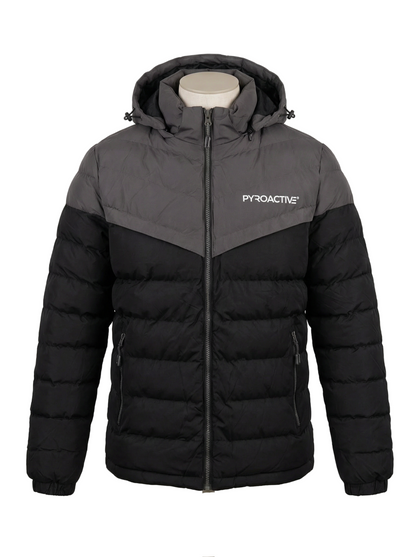 Men’s Reversible Winter Jacket 2-in-1 Waterproof Windproof Coat