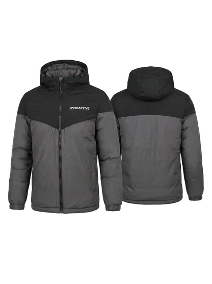 Men’s Reversible Winter Jacket 2-in-1 Waterproof Windproof Coat