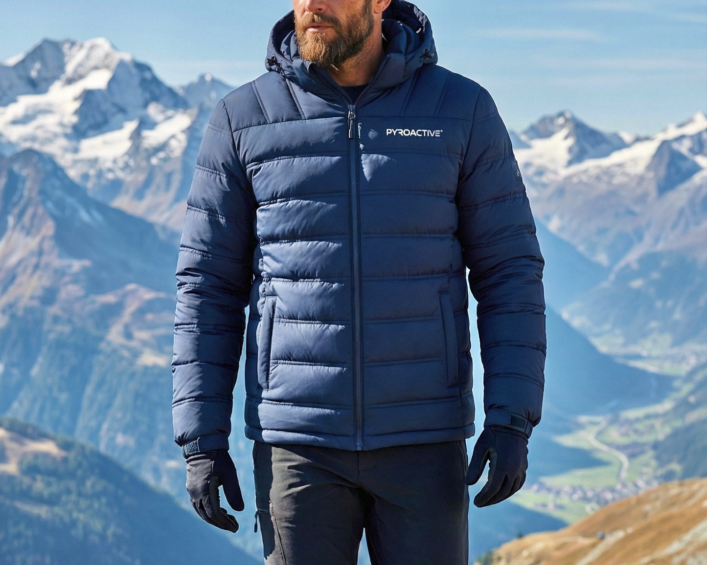 Insulated Hooded Puffer Jacket